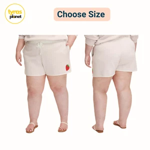 Größe 3X 4X – bestickte Damen-Pullovershorts Erdbeere Kate Spade New York - Bild 1 von 7