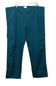 Landau Scrub Pants Large Petite Green Drawstring Polyester Cotton NEW - Bild 1 von 6