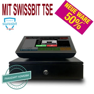Sunmi D3 Mini ALL-in-ONE Kasse mit 10" Touch für Hair Salon mit SWISSBIT TSE - Bild 1 von 4