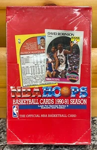 1991-92 HOOPS BASKETBALL SEALED WAX BOX - Picture 1 of 1