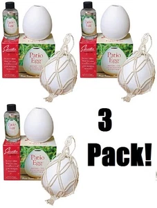 3 ea Skeeter Screen 90600 4 oz Patio Egg Essential Oil Diffuser - Picture 1 of 4