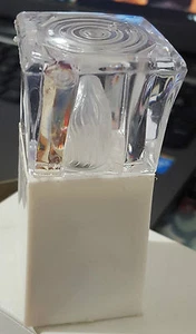 SAKRALES VOTIVLÄTZCHEN LED FEUEREFFEKT FLAMME BATTERIEBETRIEBEN - Bild 1 von 1