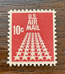1968 Air Mail 50 Star Runway 10 cent Scott #C72 MNH - Picture 1 of 2