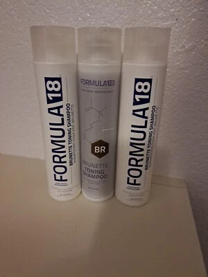 Champú tonificante morena Formula 18 10 oz / 300 ml Foto 1 de 4