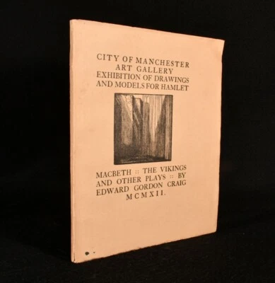 1912 Catalogue Exhibition of Drawings and Models for Hamlet Association - Image 1 of 4