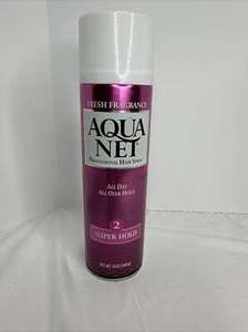 Qua Net Fresh Fragrance Super Hold Hair Spray Professional Hair Spray  Metal Can - Picture 1 of 12