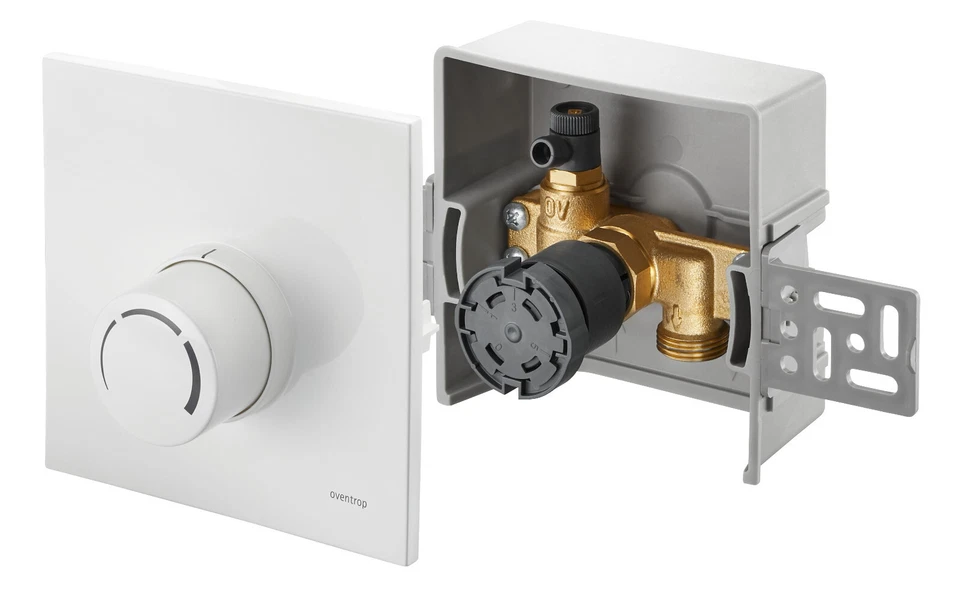 Oventrop Unibox RTL Rücklauftemperaturbegrenzer - Weiss