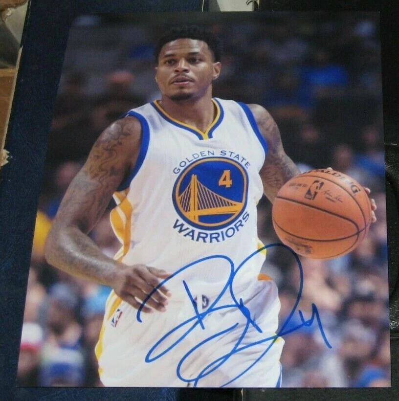 Foto 8x10 firmada autografiada de Brandon Rush Golden State Warriors certificado de autenticidad Kansas Foto 1 de 1