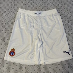 Pantalones Cortos Promocionales Personalizables Puma Dry Cell RCD Espanyol Barcelona Reino Unido M Blanco - Imagen 1 de 20