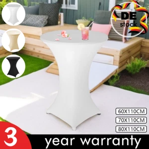 Stehtischhusse Stretch Stehtisch Ø 60 70 80 cm Husse Tisch Hussen Bistrotisch - Bild 1 von 26