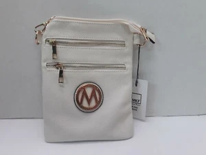 Mkf Collection Medina Crossbody By Mia K. M-102 beige f1 - Picture 1 of 7