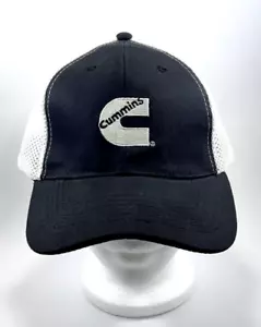 Cummins Men's Black White Baseball Cap/Hat Adjustable One Size Fits All - Picture 1 of 7