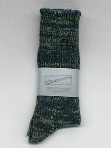 New Anonymous Ism 5 Colour Crew Mix Socks Moss One Size 27-29cm Mens UK 8-11 - Picture 1 of 9