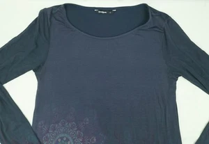 .. Desigual womens dress long sleeve size S-M ( LABEL S) vgc - Picture 1 of 6