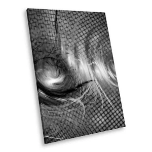 AB1183 Cool schwarz weiß abstrakt Porträt Leinwand Bilddrucke kleine Wandkunst - Bild 1 von 6