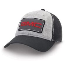 GMC Black and Heather Gray Mesh Patch Hat