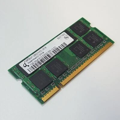 Qimonda 1GB DDR2 RAM PC2-5300 667MHz non-ECC Unbuffered HYS64T128021HDL-3S-B - Image 1 of 3
