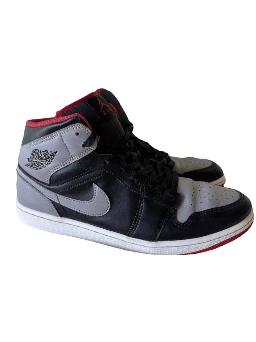 Jordan 1 Mid Bred Shadow for Sale | Authenticity Guaranteed | eBay
