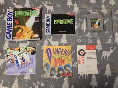 Sword of Hope (Nintendo Game Boy) Authentic Complete CIB! EX Condition! - Image 1 of 4