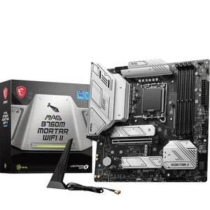 MSI MAG B760M MORTAR WIFI II Motherboard, mATX - Supports Intel 12th & 13th Gen - Bild 1 von 7