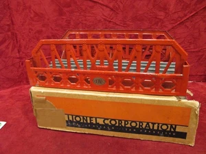 VERY CLEAN Lionel No. 270 Single Span Bridge, Pre-War Red, O O27 gauge trains - Picture 1 of 12