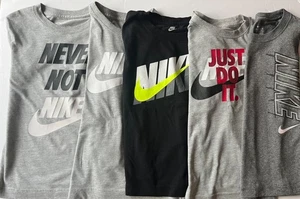 Lot of 5 Nike kids shirts, Pre Owned, boys size 4-5yrs, Good condition - Picture 1 of 18