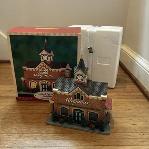 Lemax Village Wegmans Grocery Store Lighted Porcelain Building 2012 #25476 - Picture 1 of 15