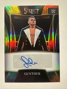 2022 Select WWE Gunther Signature Selections Tie Dye Auto #SN-GTH 9/25 - Picture 1 of 6