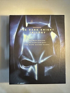 The Dark Knight Trilogy (Blu-ray Disc, 2012) 5 Disc Collection - Picture 1 of 8