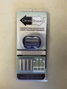 All New Premium Omnishaver & Cartridge Kit Omni Shaver Razor The Best Blades - Picture 1 of 2