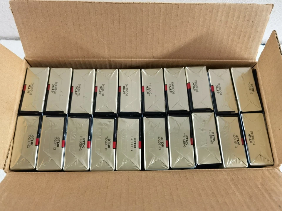 2vtg TDK E HG TC-30 VHS C Camcorder Tape EHG Extra High Grade sound color