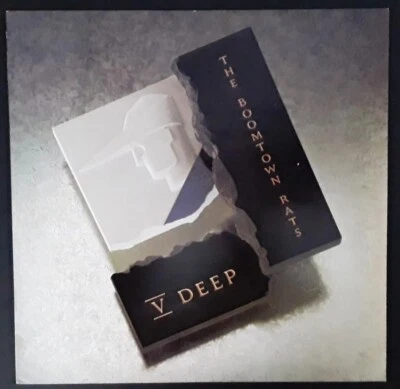 Boomtown Rats V Deep (Five Deep) UK Pressing Vinyl LP Lyric Sleeve NM - Image 1 of 4