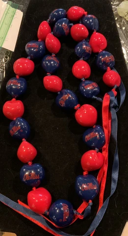 Ole Miss Kukui Go Nuts necklace 28" Cover