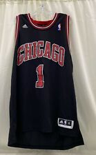 Rose #1 Chicago Bulls Basketball Jersey Adidas - Size XL