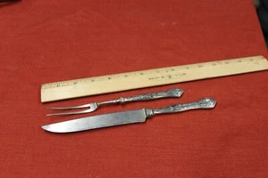 Juego de talla vintage D Jeres? Cuchillos antiguos de colección Solingen con tenedor de cuchillo - Imagen 1 de 4