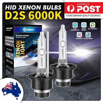MODIGT D2S Xenon HEADLIGHT White 6000K HID Bulbs For Honda S2000 2000-2009 - image 1 of 4
