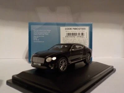 Bentley Continental GT - Onyx Black, Oxford Diecast 1/76 New Arrival, OXF 76BCgt - Image 1 of 4