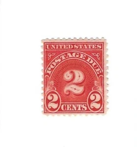 STAMP US SCOTT J81a "Numeral 2" 2 Cent 1931 3rd GEN MNH - Picture 1 of 1