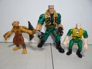 LOT OF 3 - Small Soldiers Chip Hazard & Brick Bazooka 1998 Action figure I#8 - Picture 1 of 6