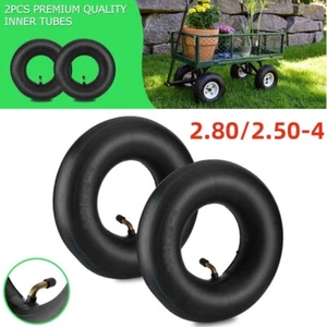 2x 2.80/2.50-4 280/250-4 Inner Tube for Electric Scooter Tire Tyre Thick Rubber - Picture 1 of 13