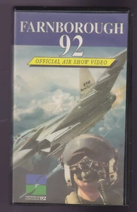 Farnborough 1992 (VHS) Official AirShow Video ~ Aviation ~ Flying DIsplays - Imagen 1 de 3