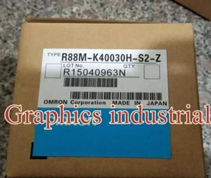 NEW Omron Original R88M-K40030H-S2-Z Servo Motor Expedited Shipping In Box - Picture 1 of 5