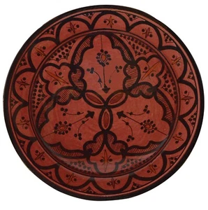 Servizio piatti ceramica marocchina insalatiera pasta fatta a mano da appendere a parete 8" piccolo - Foto 1 di 4