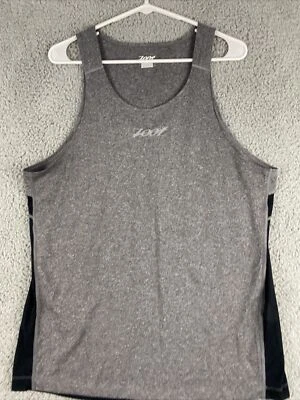 Camiseta sin mangas Zoot XL para mujer deportiva activa espalda deportiva rendimiento gris/35-47 Foto 1 de 4