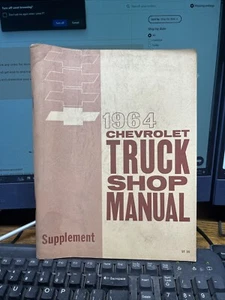 1964 Chevrolet Chevy Truck Shop Service Manual Supplement - Picture 1 of 1