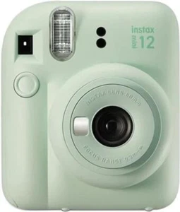 Instax Mini 12 Instant Film Camera - Mint Green Photography Photo Camera - Picture 1 of 1