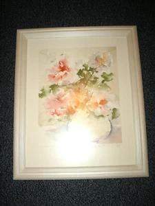 Aquarell, original von Alfons Stephan Thiery signiert und datiert, prof. gerahmt - Bild 1 von 10
