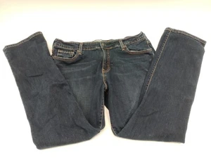 Levi's Straight Leg Dark Wash Jeans Mid Rise Größe 14 S/C - Bild 1 von 12
