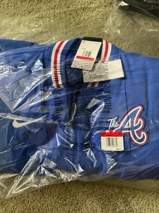 Nike Atlanta Braves 2023 City Connect Dugout Full-Zip Jacket Men’s Size: L - Picture 1 of 1