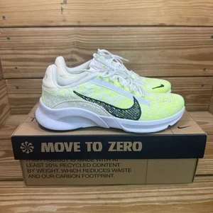 Nike Women’s 6 SuperRep Go 3 Flyknit Next Nature Neon Yellow Sneakers Shoes - Picture 1 of 11